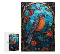 Hard Jigsaw Puzzle for Adults 300 PCS The Bluebird Puzzle for Adults Relax Games Difficult Challenge Challenging To Complete 300 PCS