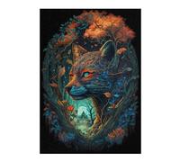 Hard Jigsaw Puzzle for Adults 38x26cm/1000pcs Enchanted Forest Whiskers -1 Puzzle for Adults Anti-Stress Toys Birthday Present Gifts for Friends And Family 38x26cm/1000pcs