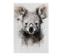 Hard Jigsaw Puzzle for Adults 38x26cm/1000pcs Koala Beauty Watercolor Jigsaw Puzzle Toy Wall Decor Pattern Assembly Great Gift for Gaming 38x26cm/1000pcs