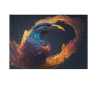 Hard Jigsaw Puzzle for Adults 38x26cm/1000pcs Phoenix Rising A Mesmerizing Artwork Adult Puzzles Family Game For Family Fun Great Gift for Gaming 38x26cm/1000pcs