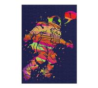 Hard Jigsaw Puzzle for Adults 38x26cm/1000pcs Vibrant Astronaut Artwork -8 Adult Jigsaw Brain Teaser Game Hand Speed Race Great Gift for Gaming 38x26cm/1000pcs