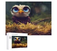 Hard Jigsaw Puzzle for Adults 500 PCS Baby Eagle Jigsaws for Adults Fun Games Home Decoration Educational Challenge 500 PCS