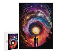 Hard Jigsaw Puzzle for Adults 500 PCS Galactic Love Scenery Puzzle for Adults Relax Games Difficult Challenge Challenging To Complete 500 PCS