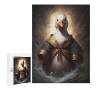 Hard Jigsaw Puzzle for Adults 500 PCS King Duck Puzzle for Adults Relax Games Difficult Challenge Challenging To Complete 500 PCS