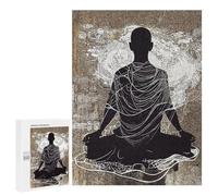 Hard Jigsaw Puzzle for Adults 500 PCS Meditation Vintage Puzzle for Adults Relax Games Difficult Challenge Challenging To Complete 500 PCS