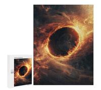 Hard Jigsaw Puzzle for Adults 500 PCS Portal in Space Puzzle for Adults Relax Games Difficult Challenge Challenging To Complete 500 PCS