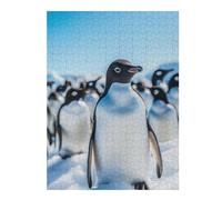 Hard Jigsaw Puzzle for Adults 52x38cm/1000pcs Cute Penguines Teenagers Puzzles DIY Toys Difficult Hard Great Gift for Gaming 52x38cm/1000pcs