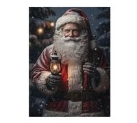Hard Jigsaw Puzzle for Adults 52x38cm/1000pcs Santas Cheerful Arrival Jigsaw Puzzle Toy Wall Decor Pattern Assembly Great Gift for Gaming 52x38cm/1000pcs