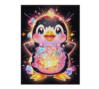 Hard Jigsaw Puzzle for Adults 52x38cm/1000pcsShiny Diamond Penguin Teenagers Puzzles DIY Toys Difficult Hard Great Gift for Gaming 52x38cm/1000pcs