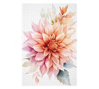 Hard Jigsaw Puzzle for Adults 75x50cm/1000pcs Dahlia Acrylic Teenagers Puzzles DIY Toys Difficult Hard Great Gift for Gaming 75x50cm/1000pcs
