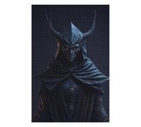 Hard Jigsaw Puzzle for Adults 75x50cm/1000pcs Dark Horned Figure Jigsaw Puzzle Toy Wall Decor Pattern Assembly Great Gift for Gaming 75x50cm/1000pcs