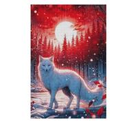 Hard Jigsaw Puzzle for Adults 75x50cm/1000pcs Ghost Wolf Jigsaw Puzzle Toy Wall Decor Pattern Assembly Great Gift for Gaming 75x50cm/1000pcs