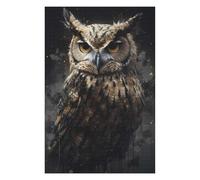 Hard Jigsaw Puzzle for Adults 75x50cm/1000pcs Owl Enchanted Isle Jigsaw Puzzle Toy Wall Decor Pattern Assembly Great Gift for Gaming 75x50cm/1000pcs