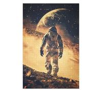 Hard Jigsaw Puzzle for Adults 75x50cm/1000pcs Space Walk Puzzles for Adults Brain Teaser Game Wall Art Birthday Present, Gifts, 75x50cm/1000pcs