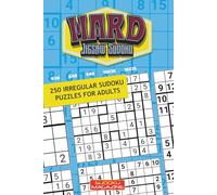 Hard Jigsaw Sudoku: 250 Irregular Sudoku Puzzles for Adults