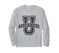 HARD KNOCKS UNIVERSITY Last First Day 2026 Senior School Dad Long Sleeve T-Shirt