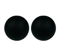 Hard Lacrosse Massage Ball Pack of 2. Firm Trigger Point Ball for Yoga Physical Therapy Myofascial Release Muscle Relaxer Acupoint Massage