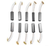 Hard Motor Brushes 6x6x20mm for Power Tools Hard Motor Brushes | Hard material, high wear resistance, stable thermal performance, 6x6x20mm size, 10pcs value pack