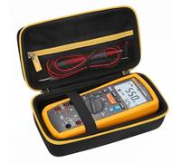 Hard Multimeter Case for Fluke 1587 FC/1507/1503/1577/1508/ 87V Max - Hard Protective Travel Carrying Storage Bag(Case Only) (Black)