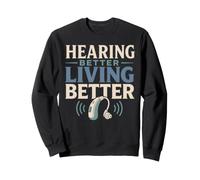 Hard Of Hearing Adult Hearing Loss Awareness Gift Sweatshirt