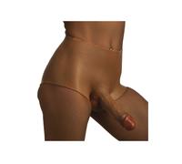 Hard-On Briefs Silicone Penis Panties - Small