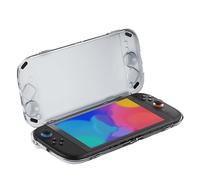 Hard PC Protective Case for Switch 2, Full-Body Shockproof Cover with Flip Design, Transparent Shell for NintendoSwitch 2 Console Anti-Scratch Accessories (Transparent)