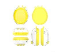 Hard PC Protective Cover for Tamagotchi Paradise Transparent(Yellow) | for crystal clear view, hard PC material, includes lanyard, precise cutouts, dust resistant