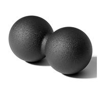 Hard Peanut Massage Ball - Dual Lacrosse Ball for Myofascial Release,Yoga & Deep Tissue Massage,Plantar Fasciitis and Acupoint Pressure Relief - Muscle Relaxer