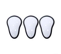 Hard Plastic Groin Guard 3pcs for impact Resistant Hard Plastic