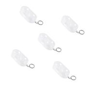 Hard Plastic Table Tennis Ball Protective Case for 2 Balls Shatterproof Clear View Compact Size Easy to Carry Hook for Keys or Bags Solution for Storage Balls Made of Transparent