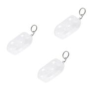 Hard Plastic Table Tennis Ball Protective Case for 2 Balls Shatterproof Clear View Compact Size Easy to Carry Hook for Keys or Bags Solution for Storage Balls Made of Transparent