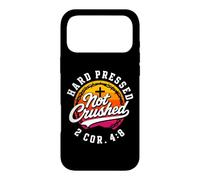 Hard Pressed Not Crushed 2 Corinthians 4:8 Christian Case for iPhone 17 Pro Max