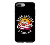 Hard Pressed Not Crushed 2 Corinthians 4:8 Christian Case for iPhone 7 Plus/8 Plus