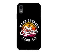 Hard Pressed Not Crushed 2 Corinthians 4:8 Christian Case for iPhone XR