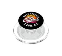 Hard Pressed Not Crushed 2 Corinthians 4:8 Christian PopSockets PopGrip for MagSafe