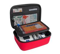 Hard Protective Case with Inner Pocket for Blood Pressure Monitor Impacts Storage Bag Case Travel Bag Protective Case with Inner Pocket Hard Case Impacts Organizers Pouches Blood Pressure Monitor Bag