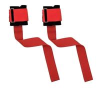 Hard Pull-up Booster Band Wrist Protector Rally Weight Lifting Fitness Weight Lifting Gym Straps(Red)