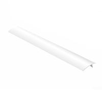 Hard PVC Strip for Wall Base Application in Contemporary Interiors Featuring Dimensional Integrity Under Variable Environmental Conditions (21-inch White)