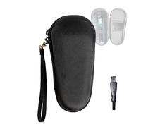 Hard Razor Storage Bag Compatible for Philips S5531 S5535 S5351 S5366 S9931 S7731 Power Accessories Men's Electric Shaver Travel Carry Case(Black)