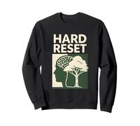 Hard Reset Nature Brain Mental Health Awareness Sweatshirt
