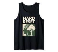 Hard Reset Nature Brain Mental Health Awareness Tank Top