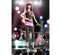Hard Rock Barbie Doll Pink Label 2006 Mattel K7906