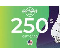 Hard Rock Cafe Gift Card 250 USD Key - UNITED STATES