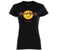 Hard Rock Ladies Classic Black Tee New Logo, New York, XXL