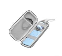 Hard Shell Carrying Case for Anker MagGo Power Banks 633 622 621 321 | Nylon Travel Storage Bag with Compartments, Grey