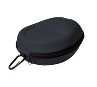 Hard Shell Case for Over the Ear Headphones compatible for Beats, Sony, Bose, JBL, Samsung, Full Protection- Black