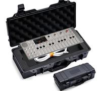 Hard Shell Case for Teenage Engineering OP-1 Field/ OP-1/ OP-XY | High-Density Protective EVA Liner | Portable Travel Carrying Organizer Storage Bag for Audio Sampler Synthesizer, Cables Accessories