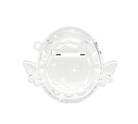 Hard Shell Crystal Case for Tamagotchi Paradise,Full Body Protective Cover (Angel Glitter)