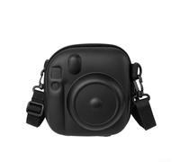 Hard Shell EVA Camera Case With Soft Inner Lining, Mesh Pockets, And 360° Protection, For Fujifilm For Instax Mini 12/40/11/10/9/8/7+ Models(Black)