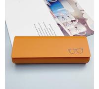 Hard Shell Eyeglasses Case Protective Case for Glasses PU Leather Eyeglass Case Reading Eyeglass Case for Men and Women